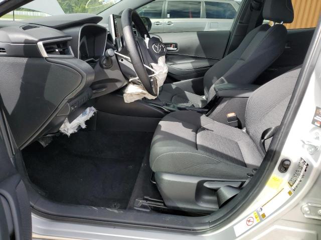 JTNK4RBE1K3022189 - 2019 TOYOTA COROLLA SE Argent photo 7