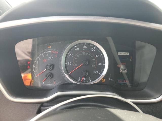 JTNK4RBE1K3022189 - 2019 TOYOTA COROLLA SE Argent photo 9