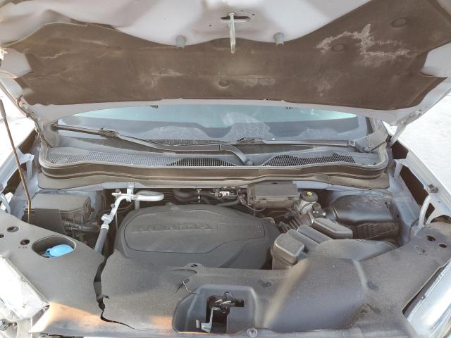 5FNYF7H5XNB001482 - 2022 HONDA PASSPORT EXL GRAY photo 12