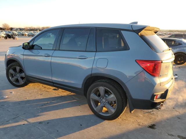 5FNYF7H5XNB001482 - 2022 HONDA PASSPORT EXL GRAY photo 2