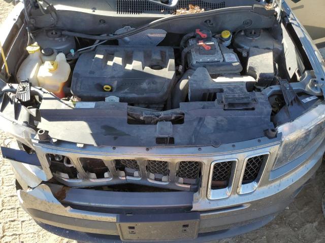 1C4NJDBB2ED537011 - 2014 JEEP COMPASS SPORT SILVER photo 12
