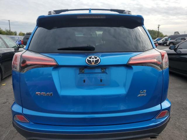 2T3BFREV5HW653592 - 2017 TOYOTA RAV4 LE BLUE photo 6