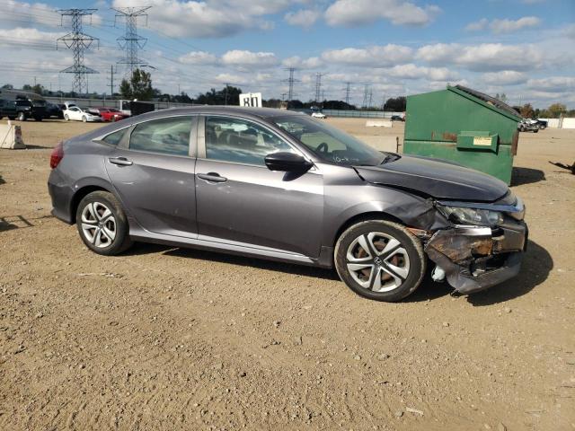 19XFC2F56JE033562 - 2018 HONDA CIVIC LX GRAY photo 4