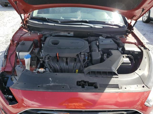 5NPE24AF2JH663214 - 2018 HYUNDAI SONATA SE RED photo 11