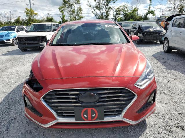 5NPE24AF2JH663214 - 2018 HYUNDAI SONATA SE RED photo 5
