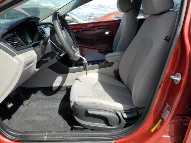 5NPE24AF2JH663214 - 2018 HYUNDAI SONATA SE RED photo 7