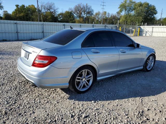 WDDGF8AB6DR279635 - 2013 MERCEDES-BENZ C 300 4MATIC SILVER photo 3