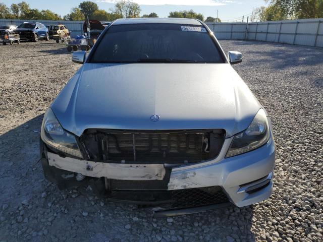WDDGF8AB6DR279635 - 2013 MERCEDES-BENZ C 300 4MATIC SILVER photo 5