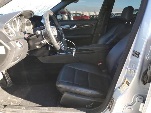 WDDGF8AB6DR279635 - 2013 MERCEDES-BENZ C 300 4MATIC SILVER photo 7