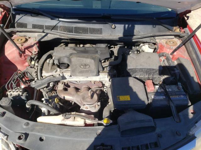 4T4BF1FK1DR331305 - 2013 TOYOTA CAMRY L 红色 照片 11