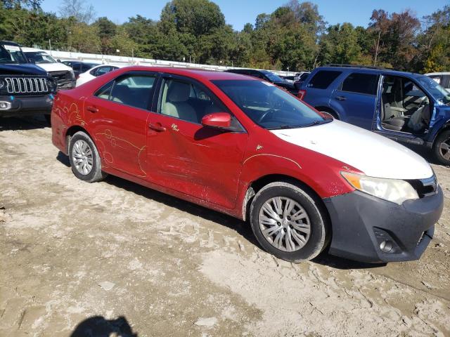4T4BF1FK1DR331305 - 2013 TOYOTA CAMRY L 红色 照片 4