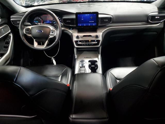 1FMSK8DH4MGA67002 - 2021 FORD EXPLORER XLT BLACK photo 8