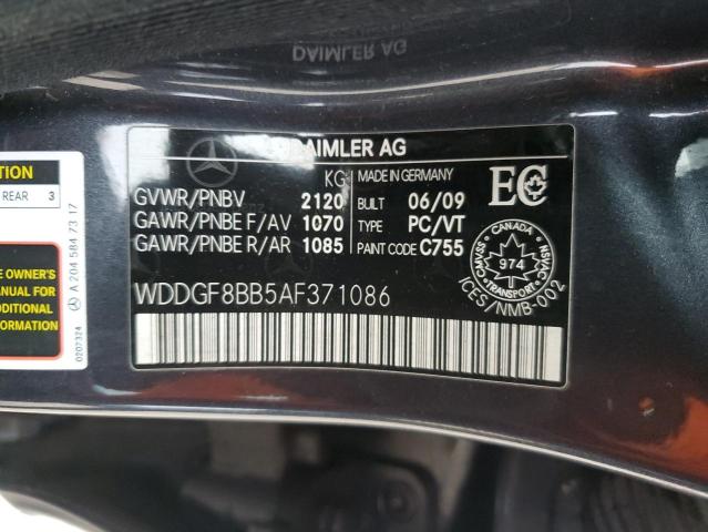 WDDGF8BB5AF371086 - 2010 MERCEDES-BENZ C 300 4MATIC GRAY photo 13