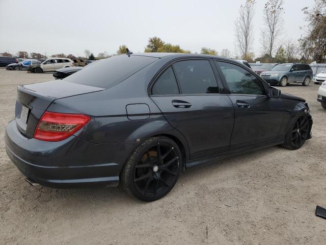 WDDGF8BB5AF371086 - 2010 MERCEDES-BENZ C 300 4MATIC GRAY photo 3