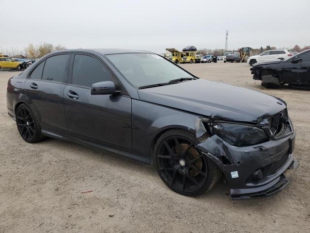 WDDGF8BB5AF371086 - 2010 MERCEDES-BENZ C 300 4MATIC GRAY photo 4