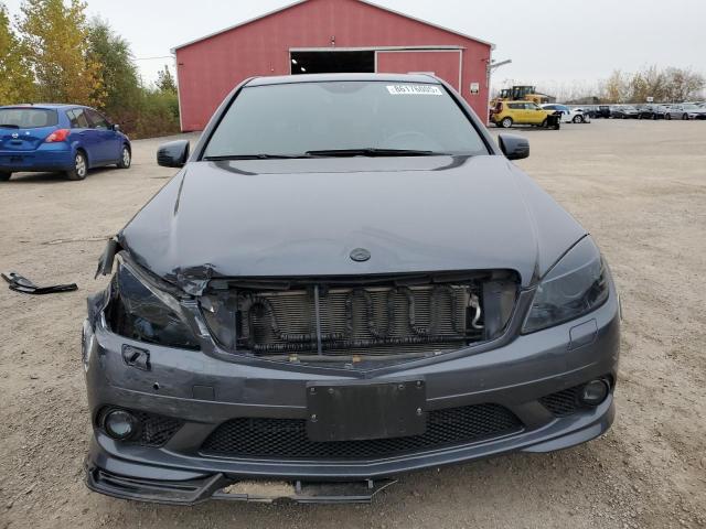 WDDGF8BB5AF371086 - 2010 MERCEDES-BENZ C 300 4MATIC GRAY photo 5