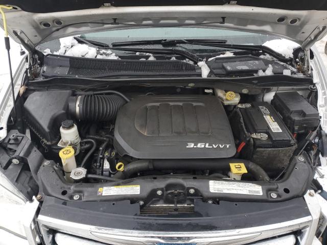 2C4RC1CG8CR250416 - 2012 CHRYSLER TOWN & COU TOURING L SILVER photo 12