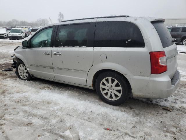 2C4RC1CG8CR250416 - 2012 CHRYSLER TOWN & COU TOURING L SILVER photo 2