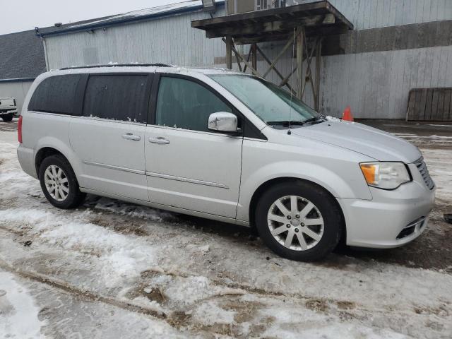 2C4RC1CG8CR250416 - 2012 CHRYSLER TOWN & COU TOURING L SILVER photo 4