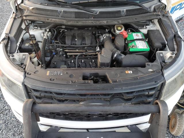 1FM5K8AR6HGD58911 - 2017 FORD EXPLORER POLICE INTERCEPTOR 白色 照片 12