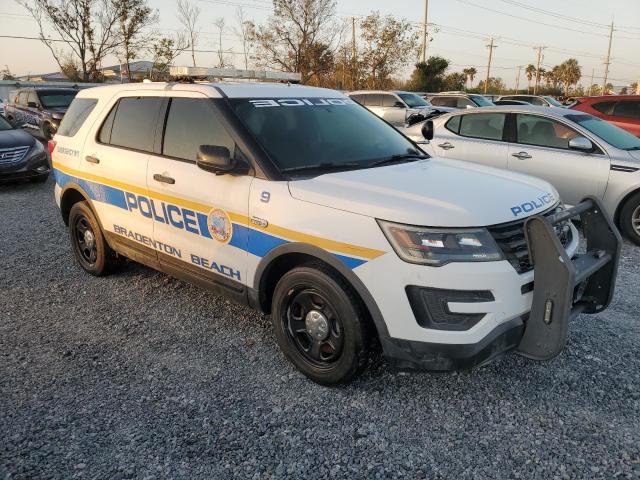 1FM5K8AR6HGD58911 - 2017 FORD EXPLORER POLICE INTERCEPTOR 白色 照片 4