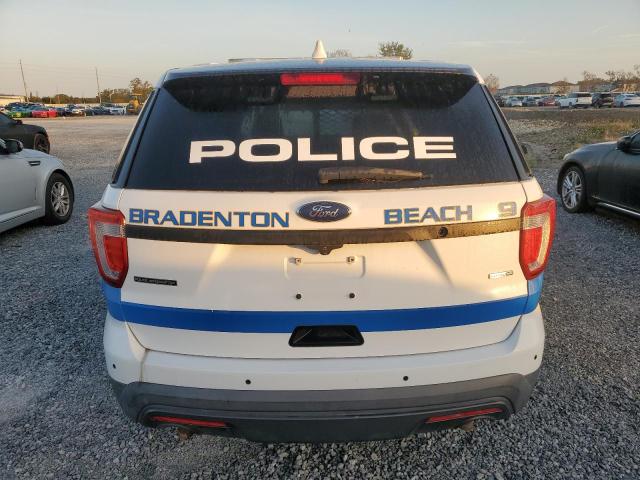 1FM5K8AR6HGD58911 - 2017 FORD EXPLORER POLICE INTERCEPTOR 白色 照片 6