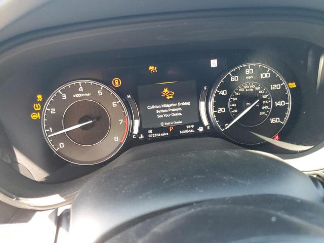 19UUB5F43NA000130 - 2022 ACURA TLX TECHNOLOGY WHITE photo 9