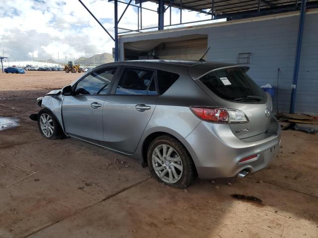 JM1BL1M76C1693247 - 2012 MAZDA 3 I GRAY photo 2
