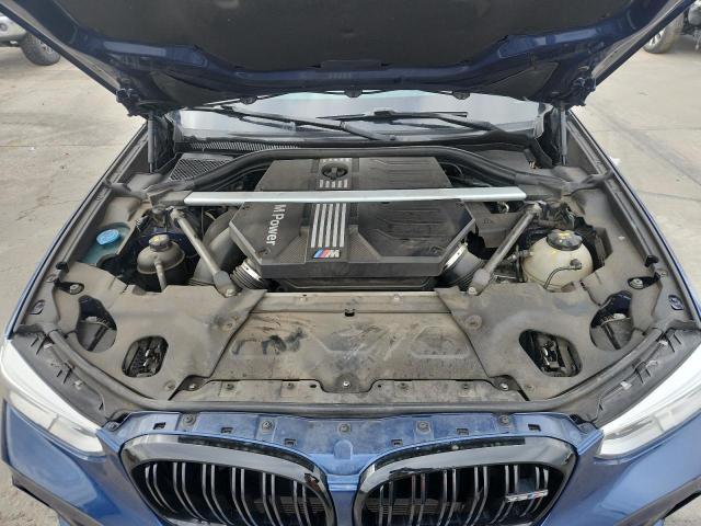 5YMTS0C09LLT10631 - 2020 BMW X3 M COMPETITION BLUE photo 12