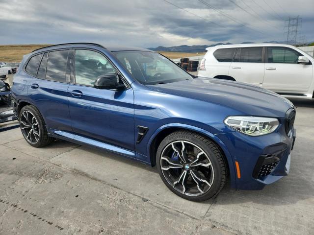 5YMTS0C09LLT10631 - 2020 BMW X3 M COMPETITION BLUE photo 4