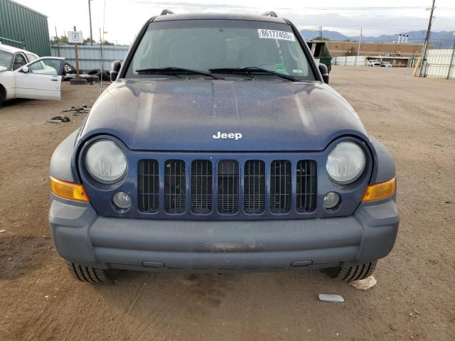 1J4GL48KX7W672376 - 2007 JEEP LIBERTY SPORT ლურჯი ფოტო 5