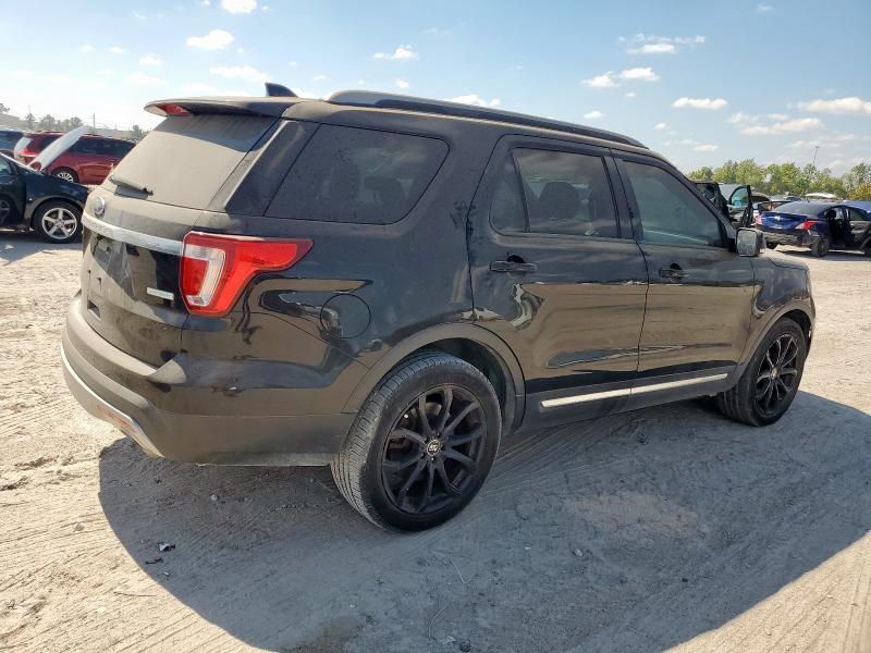 1FM5K7DH8HGB78648 - 2017 FORD EXPLORER XLT BLACK photo 3