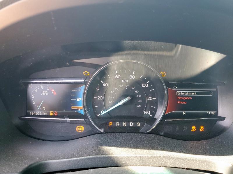 1FM5K7DH8HGB78648 - 2017 FORD EXPLORER XLT BLACK photo 9