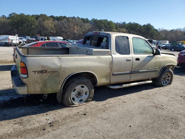 5TBRT34193S371218 - 2003 TOYOTA TUNDRA ACCESS CAB SR5 TAN photo 3