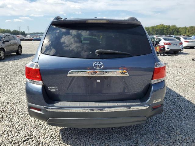 5TDZK3EH9CS079476 - 2012 TOYOTA HIGHLANDER BASE Mavi fotoğraf 6