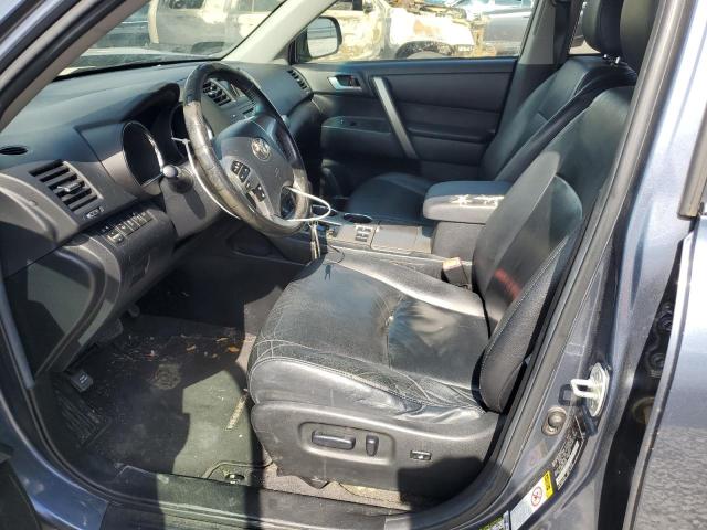 5TDZK3EH9CS079476 - 2012 TOYOTA HIGHLANDER BASE Mavi fotoğraf 7