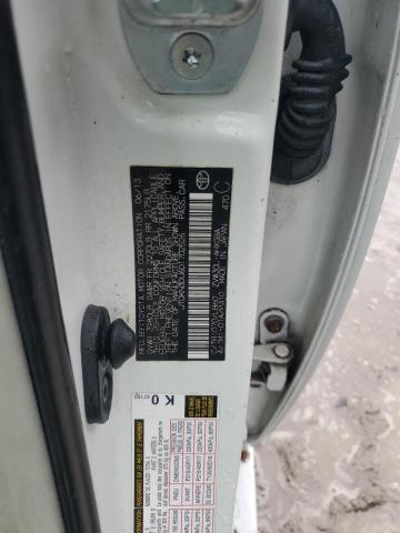 JTDKN3DU6D1702526 - 2013 TOYOTA PRIUS WHITE photo 12