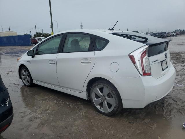 JTDKN3DU6D1702526 - 2013 TOYOTA PRIUS WHITE photo 2