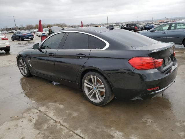 WBA4E3C59HG187122 - 2017 BMW 440I GRAN COUPE BLACK photo 2