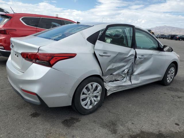 3KPC24A68NE154925 - 2022 HYUNDAI ACCENT SE SILVER photo 3