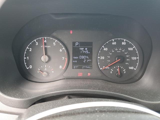 3KPC24A68NE154925 - 2022 HYUNDAI ACCENT SE SILVER photo 9