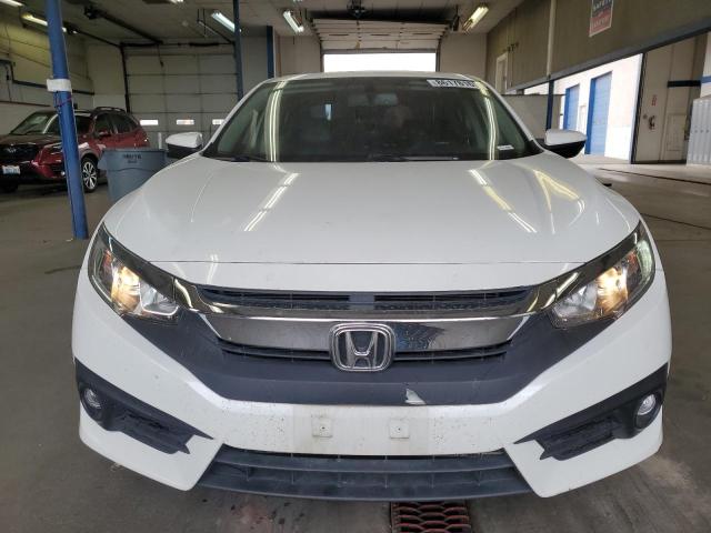 JHMFC1F7XJX005340 - 2018 HONDA CIVIC EXL Ақ фото 5