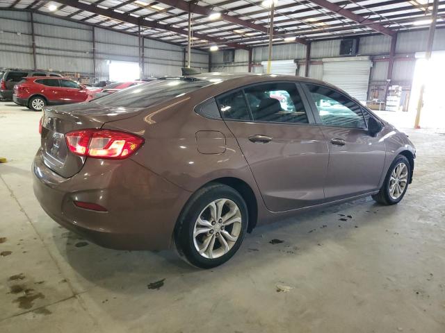 1G1BC5SM8K7113047 - 2019 CHEVROLET CRUZE LS 棕色 照片 3