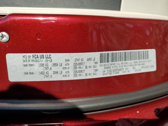 2C4RC1BG3KR560974 - 2019 CHRYSLER PACIFICA TOURING L Bordo foto 13