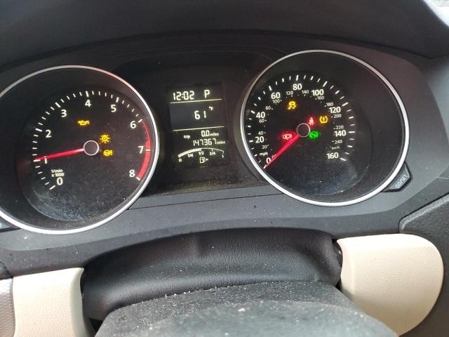 3VWD17AJ4FM251329 - 2015 VOLKSWAGEN JETTA SE 红色 照片 9