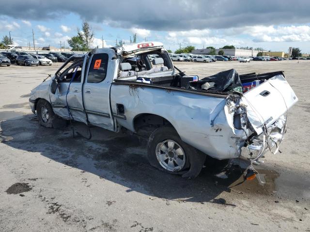 5TBRT3411YS008175 - 2000 TOYOTA TUNDRA ACCESS CAB Արծաթագույն լուսանկար 2