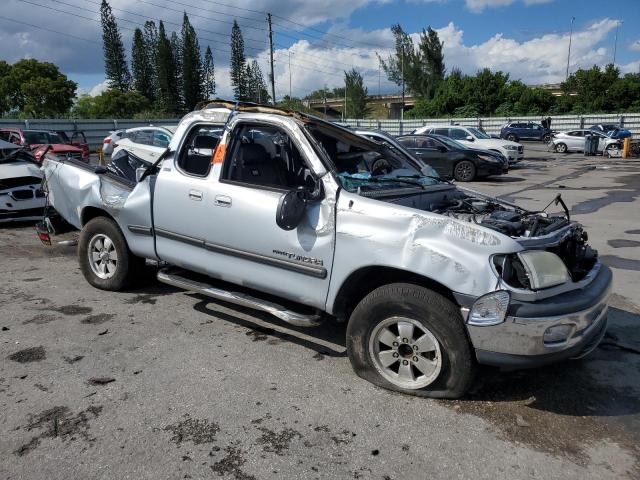 5TBRT3411YS008175 - 2000 TOYOTA TUNDRA ACCESS CAB Արծաթագույն լուսանկար 4