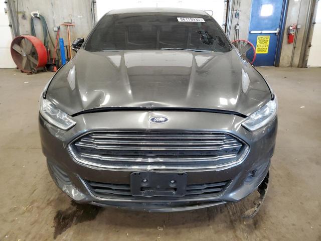 1FA6P0HD5G5118075 - 2016 FORD FUSION SE GRAY photo 5