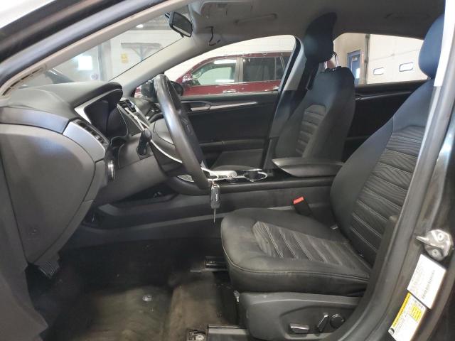1FA6P0HD5G5118075 - 2016 FORD FUSION SE GRAY photo 7