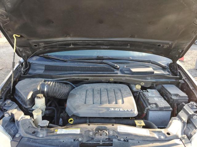 2A4RR8DGXBR666319 - 2011 CHRYSLER TOWN & COU TOURING L BLACK photo 12